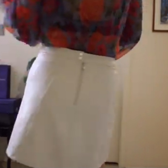 Faux Leather Mini Skirt - Picture 8 of 16